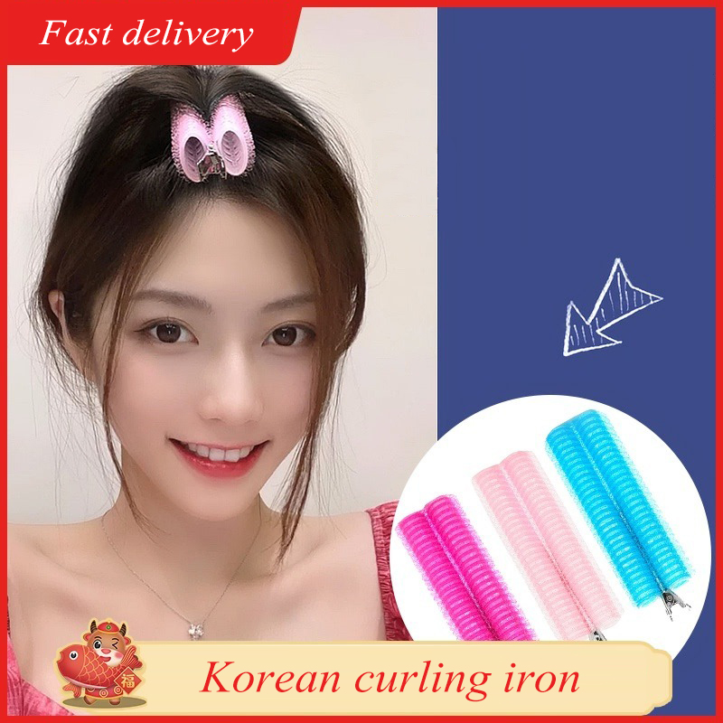 Lô Uốn Phồng Tóc Xinh Xắn Theo Phong Cách Hàn Quốc