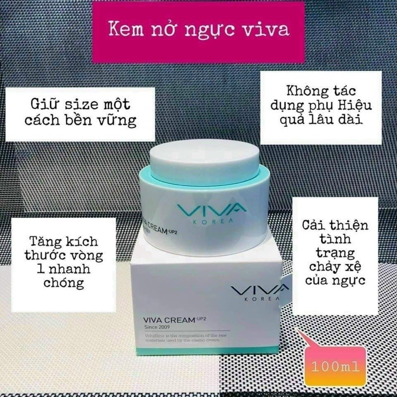 Kem nở ngực Viva Cream Korea | BigBuy360 - bigbuy360.vn