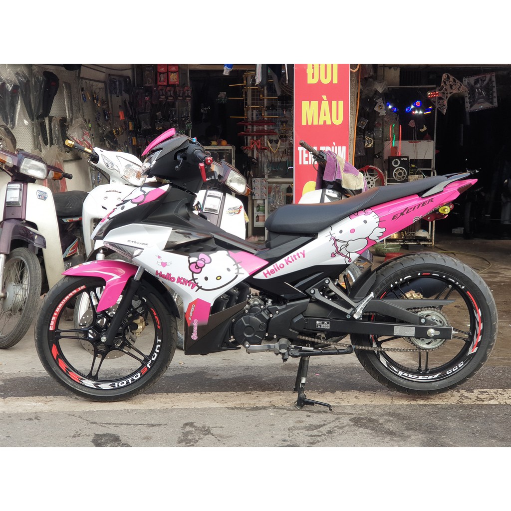 TEM TRÙM EXCITER, DECAL DÁN XE EXCITER