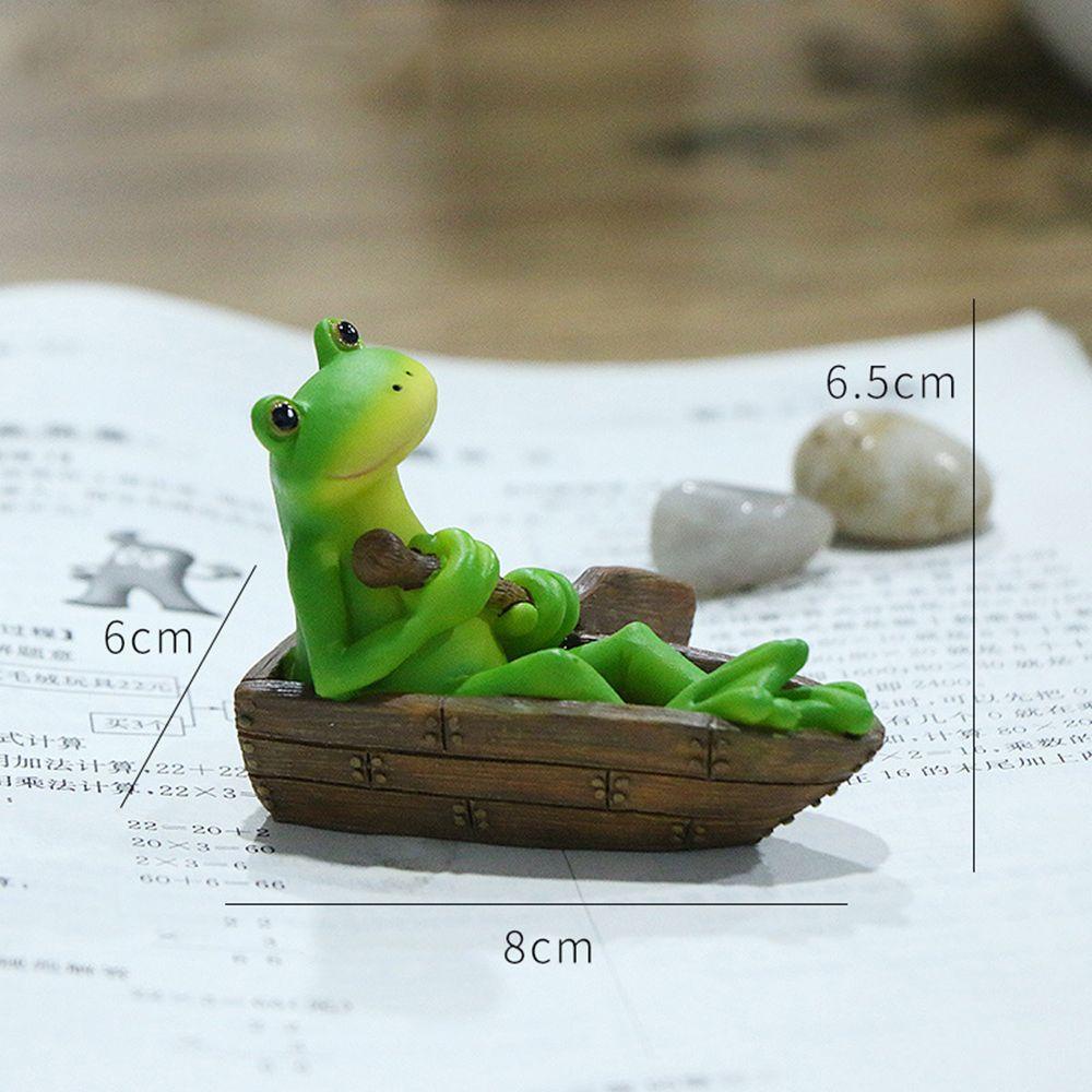 Mô Hình Chú Ếch Handmade Trang Trí Trong Nhà &amp; Ngoài Trời