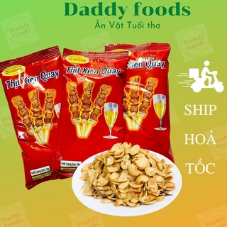 Combo 10 gói snack vị thịt xiên quay giai giai gói 16g