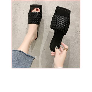 Dép lê đan bản nhỏ