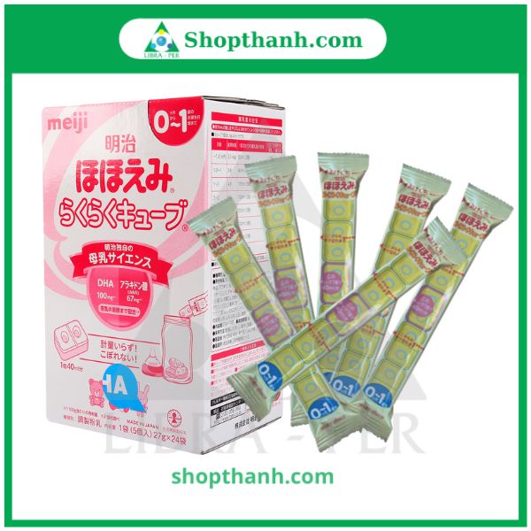 Sữa Bột Meiji số 0 - 1  - Thanh 24g