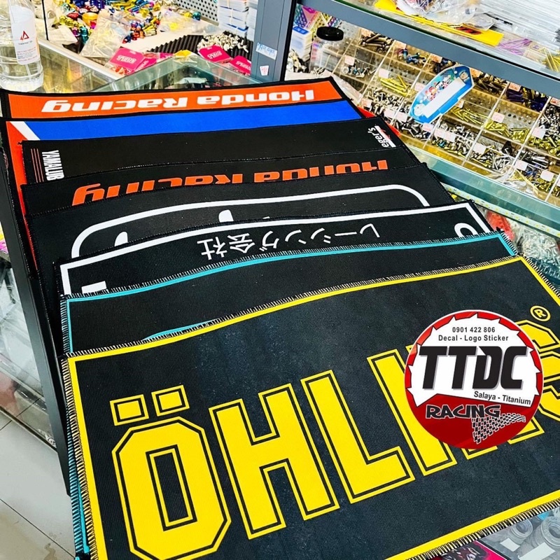 Thảm lót xe Racing cực đẹp 🇹🇭