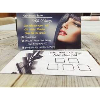 In thẻ tích điểm, tem mác, danh thiếp kích thước 90x54mm (SL 200 cái) - Khắc dấu & in ấn Online