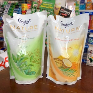 Nước Xả Vải Comfort Nature 1,6L Thanh Lọc Khử Mùi/Chống Nắng Bền Màu