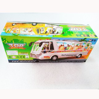 Đồ chơi xe bus chạy pin