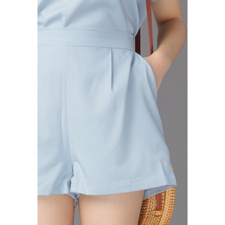 20 Again - Quần short vải chun cạp sau