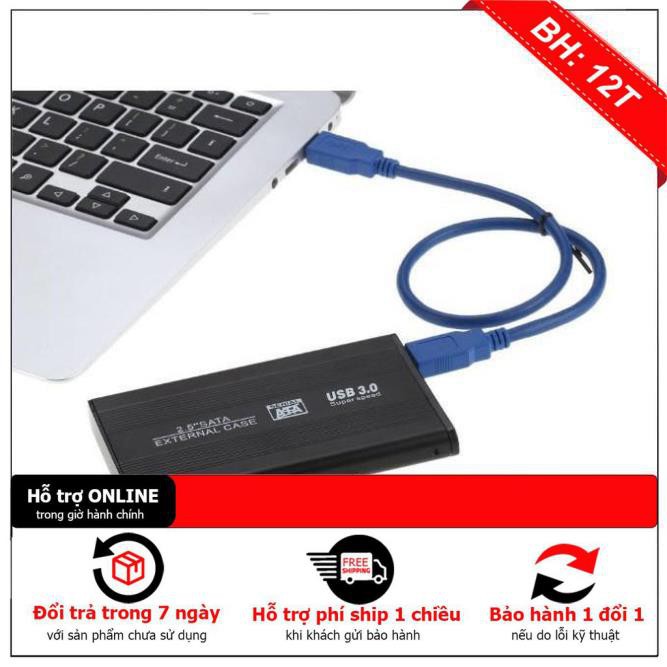 BH12TH Hộp đựng ổ cứng Box 2.5 External Case 3.0 - 2.5 inch HDD/SSD box ổ cứng | BigBuy360 - bigbuy360.vn