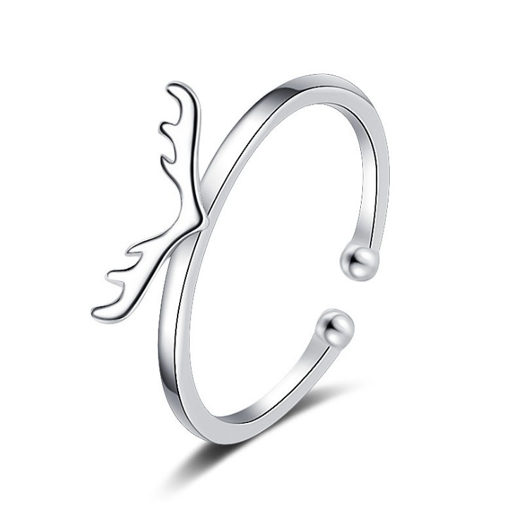 Nhẫn Cute Antelope Phong cách minimalism