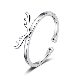 Nhẫn Cute Antelope Phong cách minimalism
