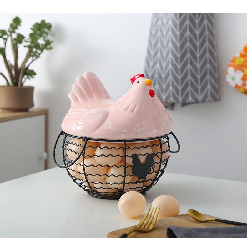 Giỏ đựng trứng gà mái ấp