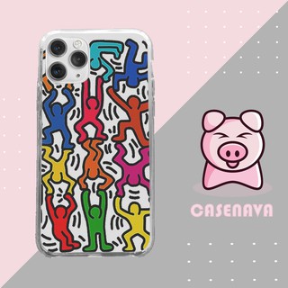 Ốp lưng keith haring stick casenava iphone case cho iphone 5 6 7 8 plus 11 12 pro max x xr hqupod01211