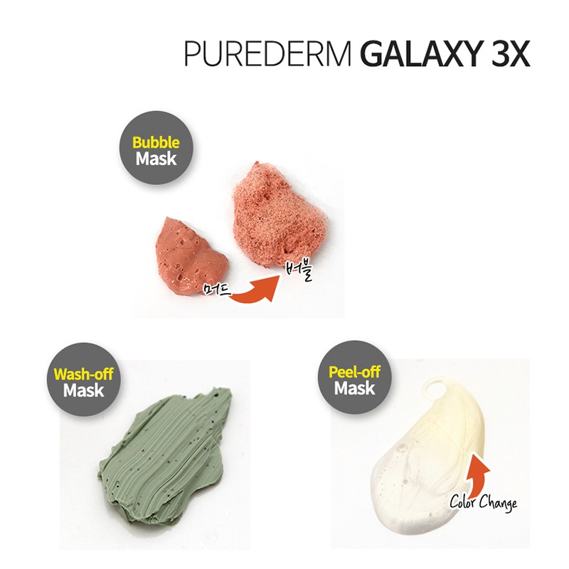 Mặt Nạ Purederm Galaxy 3X Multi Masking Program