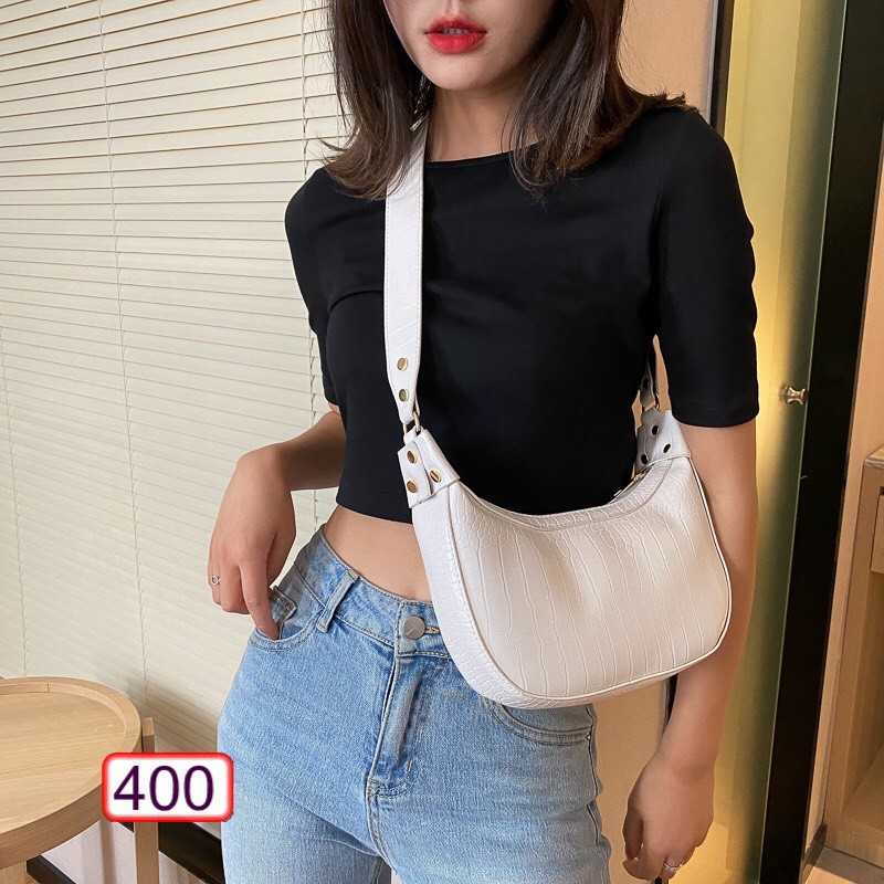 TÚI ĐEO CHÉO NỮ HOT TREND VÂN DA CÁ 8775 C400 THỜI TRANG CỰC ĐẸP