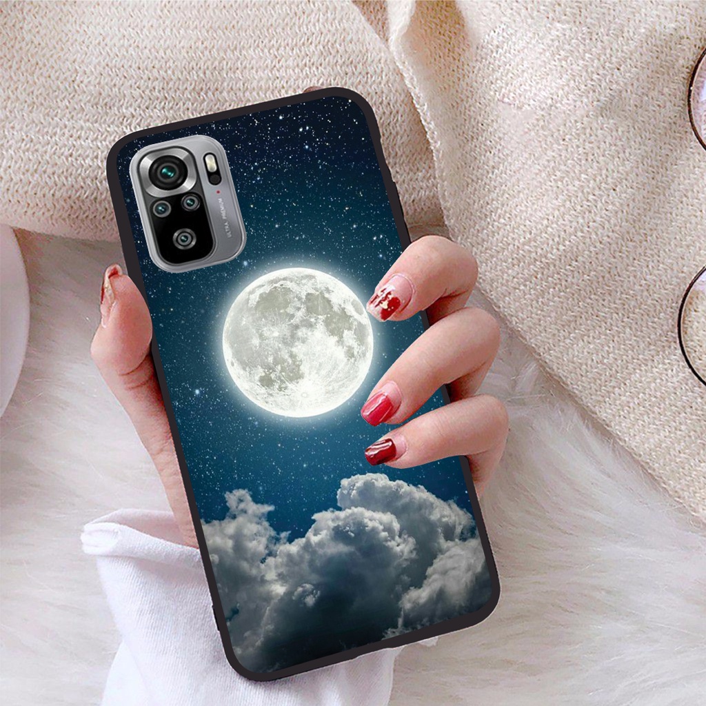 Ốp lưng Xiaomi Redmi 10 - Redmi Note 10 4G / 5G - Redmi Note 10 Pro - Redmi Note 10s  mặt kính bóng cực sang trọng.