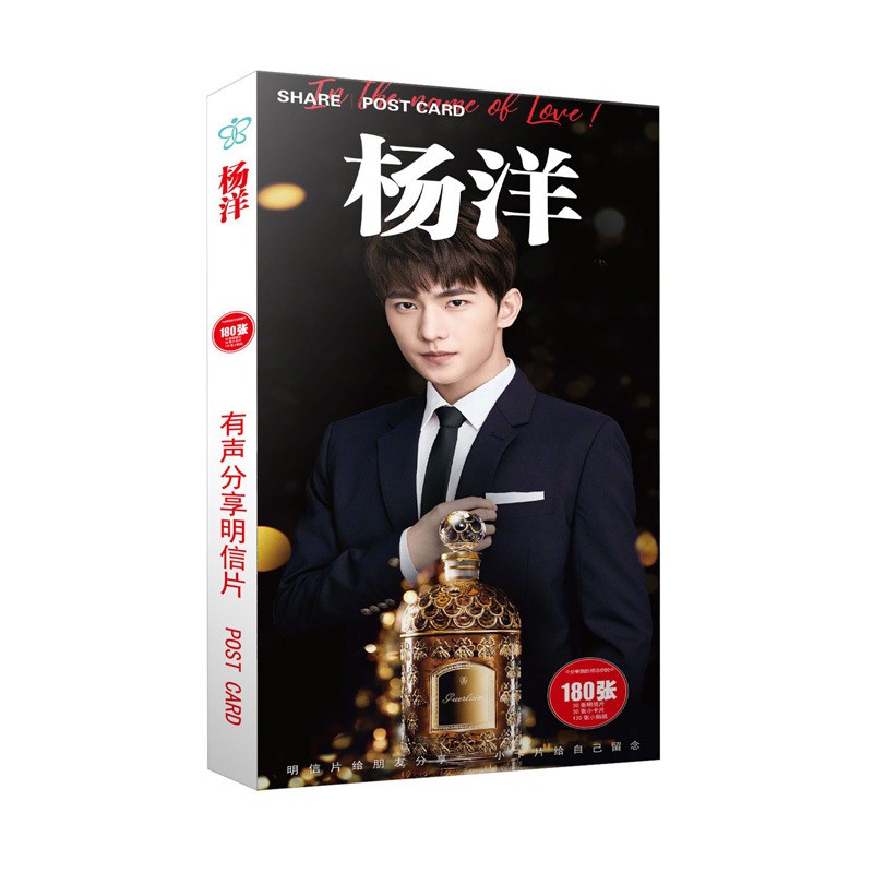 (10 Idol Nam Trung) Postcard Dương Dương lý dịch phong thái từ khôn bạch kính đình hầu minh hạo