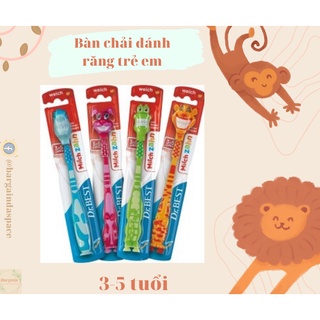 Bàn chải đánh răng trẻ em hình thú Dr Best hàng nội địa Đức