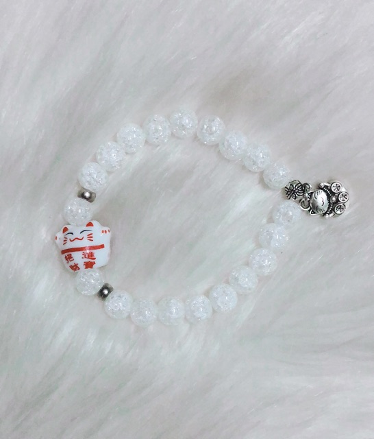 Vòng tay mèo may mắn Vòng tay mèo thần tài