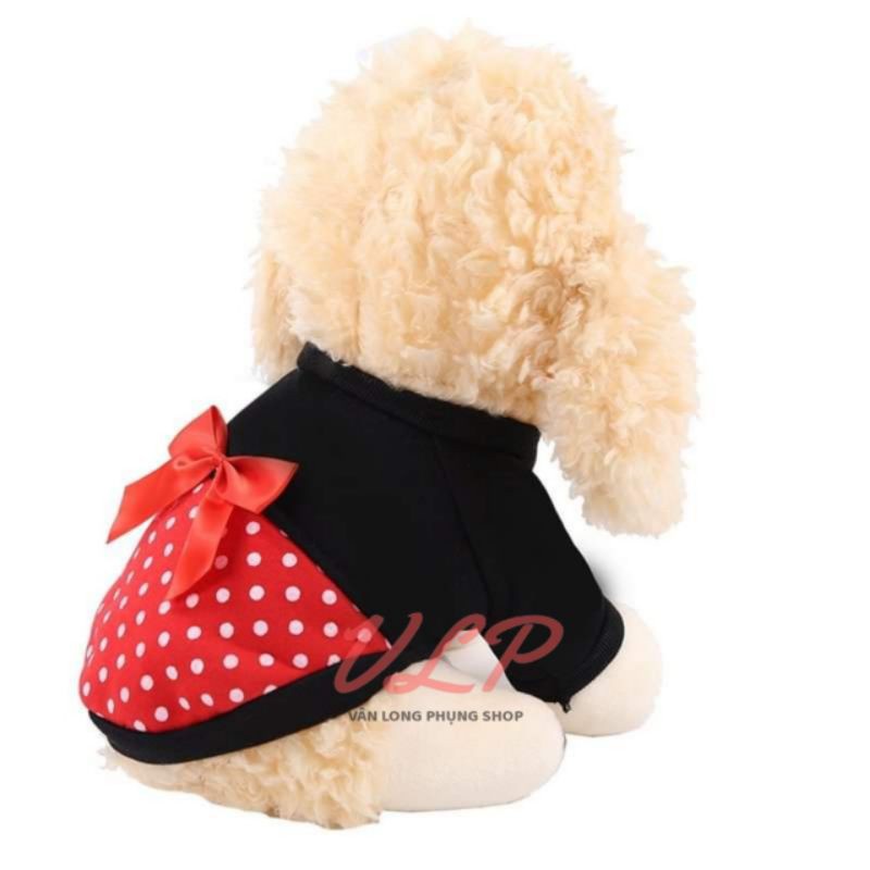 Áo Nỉ Thu Đông Hình Cute Dành Cho Chó Mèo