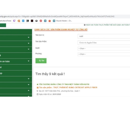 Bột Bổ Sung Chất Xơ Ostrovit Apple Fiber 40 Servings Chính Hãng