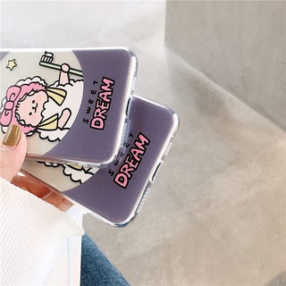 Giảm giá 69%  Ốp lưng hình cô gái dễ thương màu tím cho iPhone , iphone 11 (6.1) Giá gốc 35000đ- 120B4-1