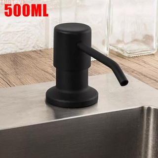 Imbt~500ml soap-dispenser kitchen sink black hand pump washing up liquid abs-bottle