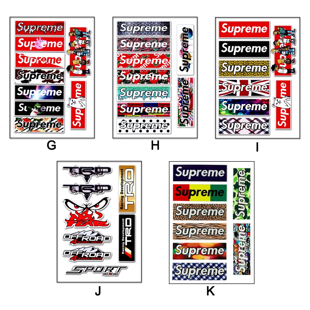 Miếng dán phản quang thời trang trang trí xe hơi