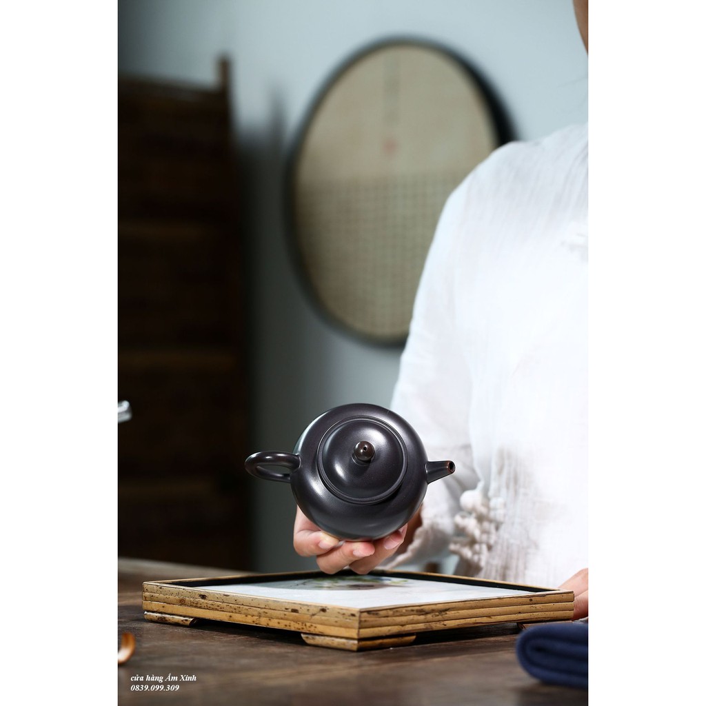 Ấm Tử Nê Khâm Châu Liên Hoa 280 ml (Lọc tổ ong)