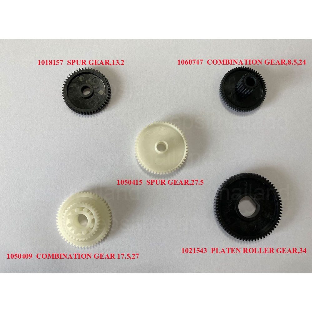GEAR-KIT-LQ300 Sản Phẩm Trong 1 Bộ Có Bộ 5 Miếng BẢO QUẢN GEAR CHO EPSON LQ300 / LQ300 + / LQ300 + l