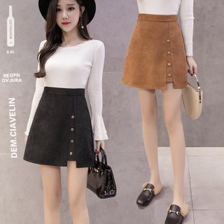 Chân váy dạ chữ A