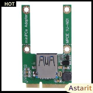 Thẻ chuyển đổi mở rộng Mini PCI-E sang USB 3.0 PCI cho máy tính xách tay/ máy tính để bàn