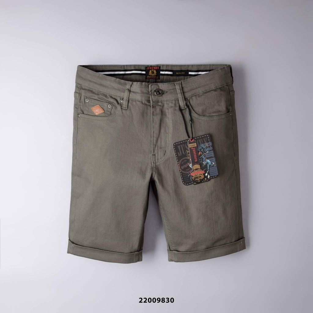 Quần Short Kaki Jean - Chất kaki jean co dãn nhẹ