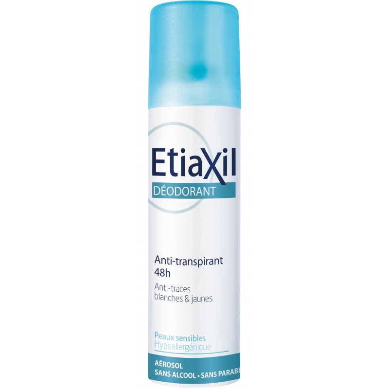 Xịt Khử Mùi Etiaxil Anti-Transpirant 48h Anti-Traces Blanches & Jaunes 150ml