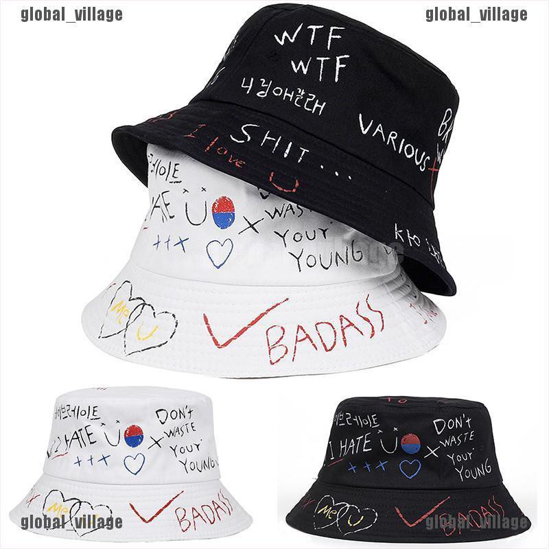 Nón Vành Tròn Thời Trang hip Hop Cá Tính Dành Cho Nam Và Nữ