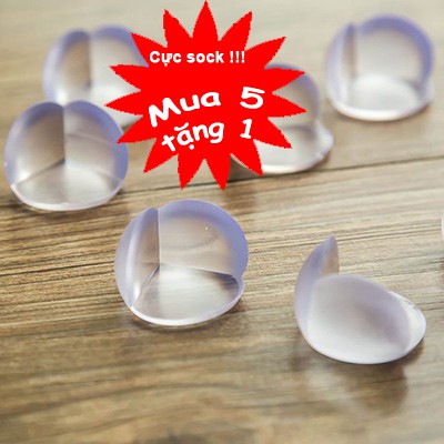 Miếng Silicon Bịt Góc Bàn