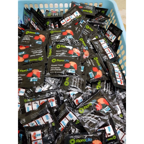 Gói Dưỡng Hoa ELORALIFE Giúp hoa tươi lâu tàn[ Combo 150 gói ]