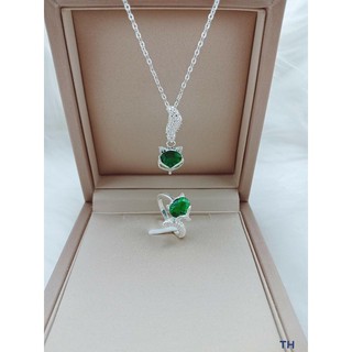 Bộ dây chuyền và nhẫn hồ ly -