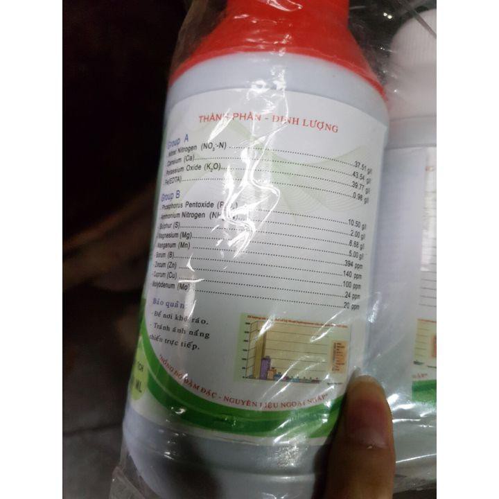 [Sỉ giá tốt] Dung Dịch Thủy Canh Rau Ăn Lá Hydro Leafy