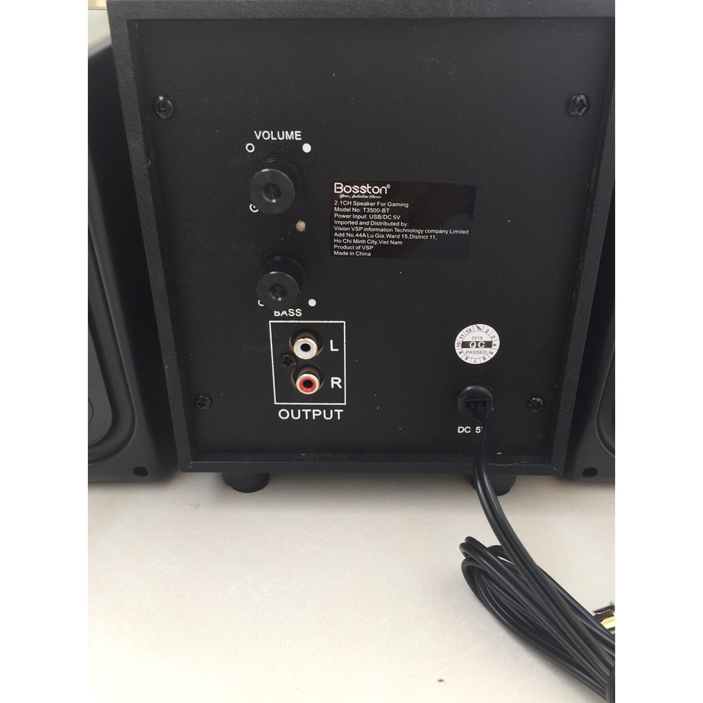 [Mã ELFLASH3 hoàn 10K xu đơn 20K] Loa vi tính 2.1 Bosston T3500-BT tích hợp Bluetooth Usb thẻ nhớ âm thanh mạnh mẽ - | BigBuy360 - bigbuy360.vn