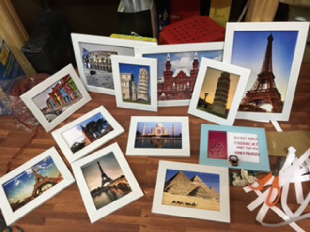 kèm chân chống- khung ảnh 13.18 có kính để bàn | BigBuy360 - bigbuy360.vn