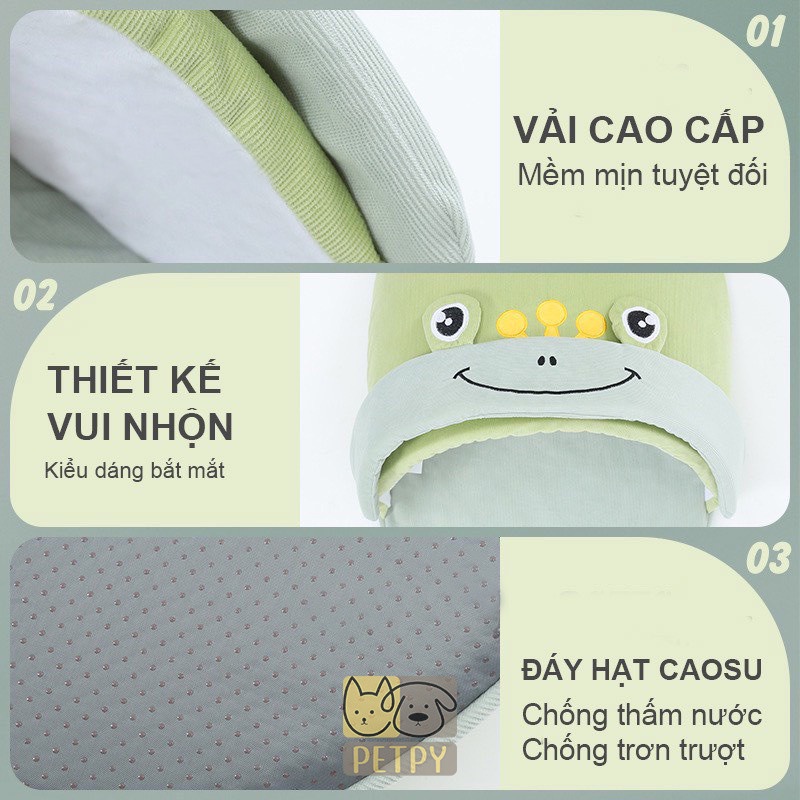 Nhà đệm cho thú cưng nhãn hiệu Elite, đệm hình thù ngộ nghĩnh cho chó mèo