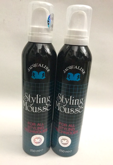 MOUSSE CHẢI TÓC JACQUALINE 250 ML tạo kiểu , định hình nếp tóc
