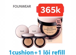 CUSHION KILL COVER CLIO PHẤN NƯỚC