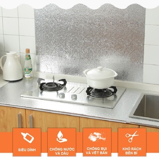 MIẾNG DÁN PHỦ BẠC CHỐNG DẦU MỠ NHÀ BẾP