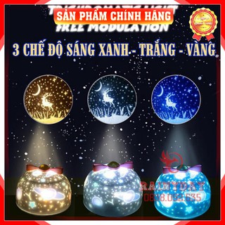 [Cam Kết Loại 1]   Đèn ngủ led chiếu sao cao cấp dãy ngân hà bầu trời vũ trụ đại dương 3D cho bé tự xoay trần nhà