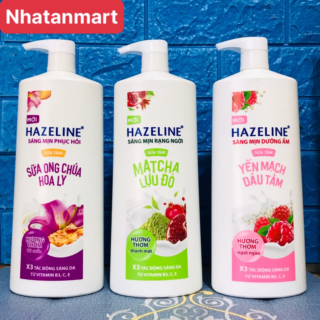 Sữa tắm dưỡng da Hazeline 1Kg