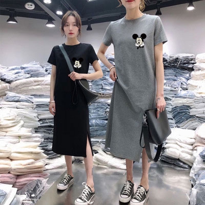 Đầm Chữ A In Họa Tiết Xinh Xắn Dành Cho Nữ