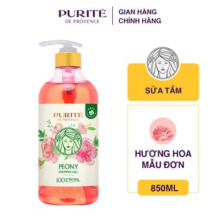 Sữa Tắm Purite Hoa Mẫu Đơn 850ml