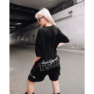 Quần short Terry TSUN - Đen